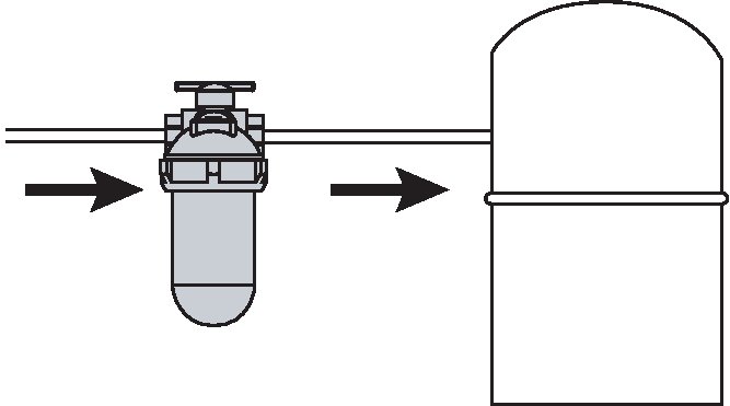 Clé de décompression filtre simple - merkur 101303